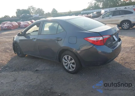 2015 Toyota Corolla Le from USA, damaged, VIN 2T1BURHE0FC447234